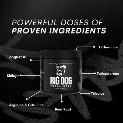 BIG DOG Total Male  3-in-1 Men's Performance Formula