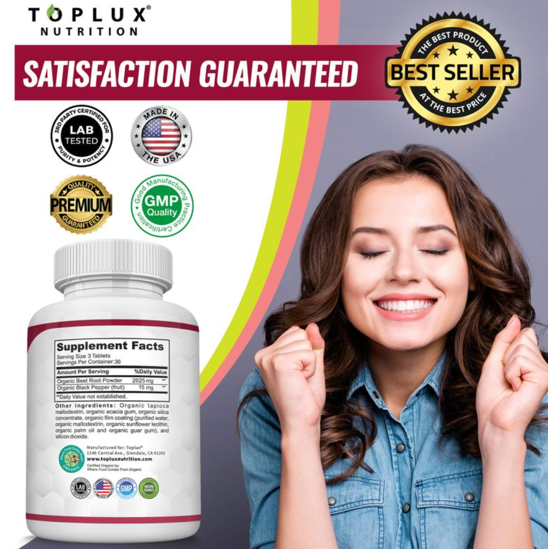 Organic Beet Root Tablets